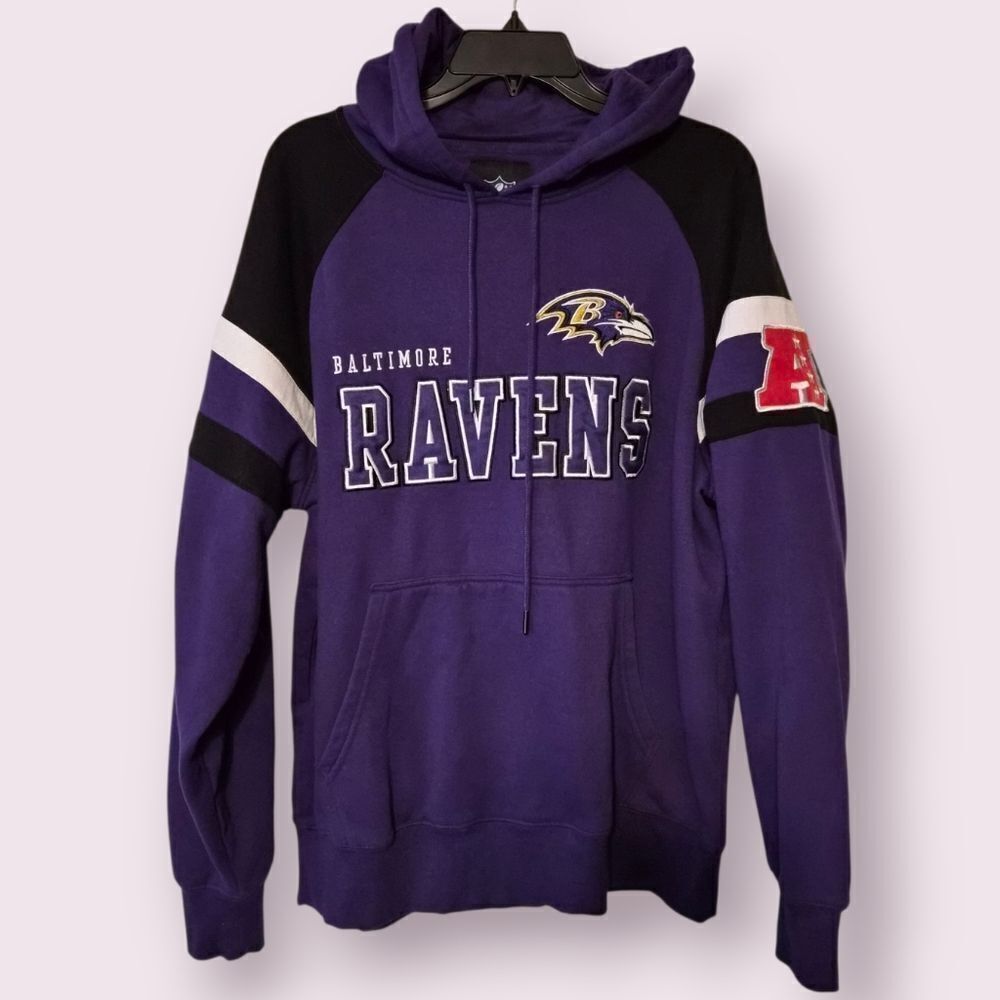 NFL Baltimore Ravens Purple and Black Sweater